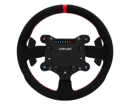 Kierownica SIMAGIC GT Sport Steering Wheel, Shifter Paddles, Leather